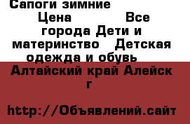 Сапоги зимние Skandia Tex › Цена ­ 1 200 - Все города Дети и материнство » Детская одежда и обувь   . Алтайский край,Алейск г.